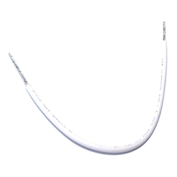 Midwest Fastener #18 x 6" White Switch Wire Lead 1 12PK 77942